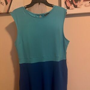NWT New York & Co Blue dress. Get closet staple.